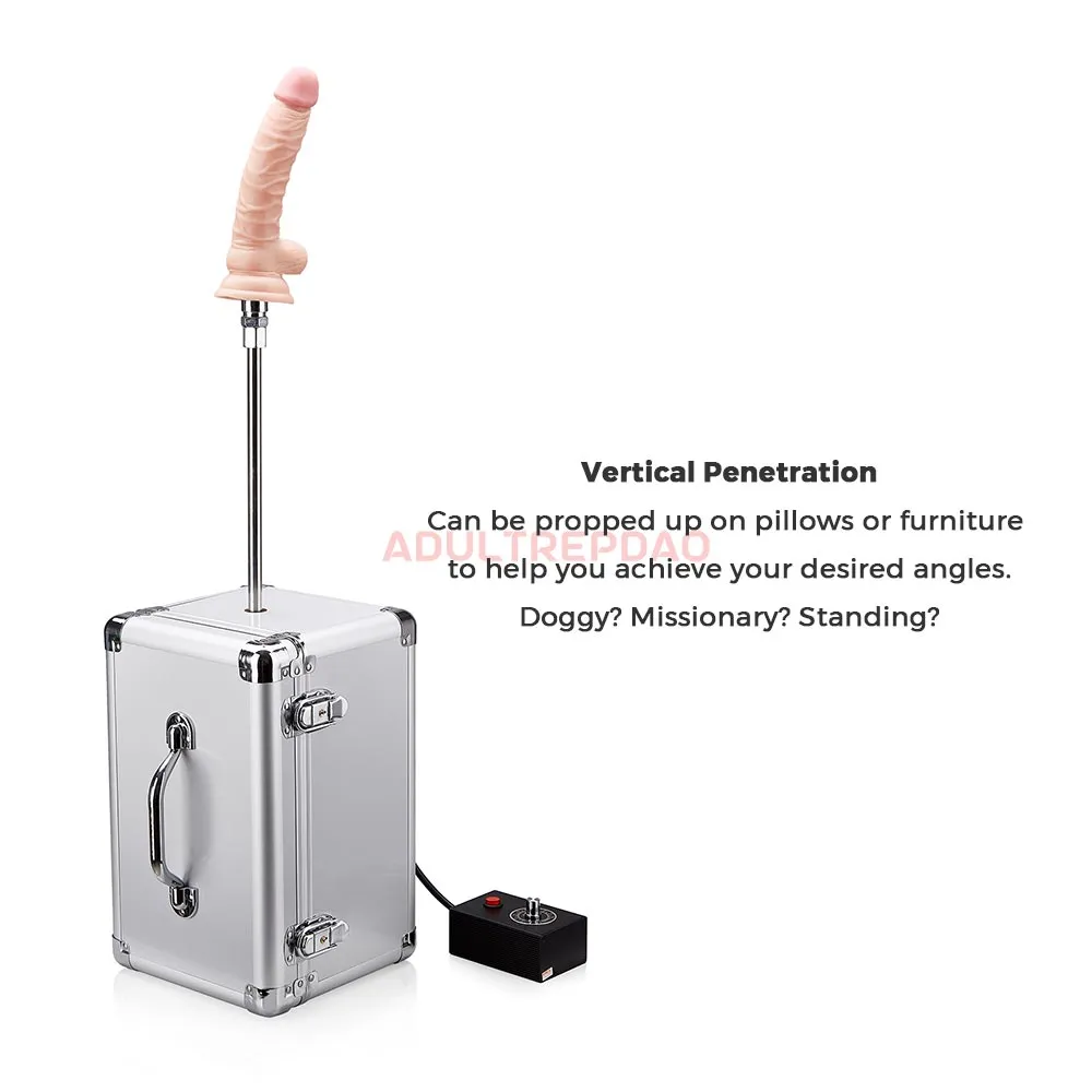Lustti Fuck Toolbox Sex Machine FM05 with 120-Watt Motor. Anti-Rotation Connecting System