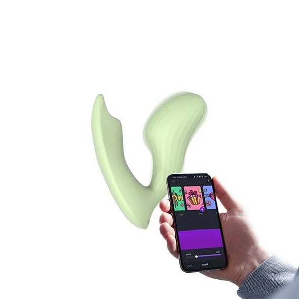 Magic Motion - Umi App-Controlled Smart Wearable Dual Motor Vibrator (Green)