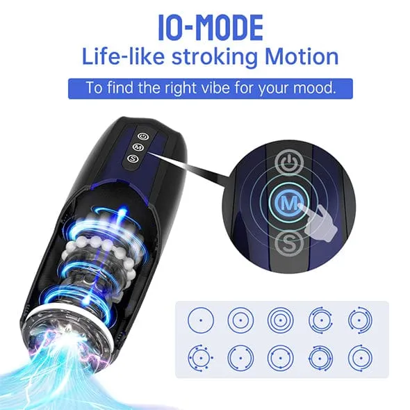 Magic Motion - Xone App-Controlled Interactive Stroker Masturbator (Blue)