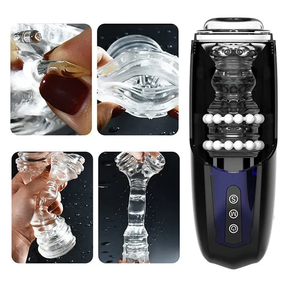 Magic Motion - Xone App-Controlled Interactive Stroker Masturbator (Blue)