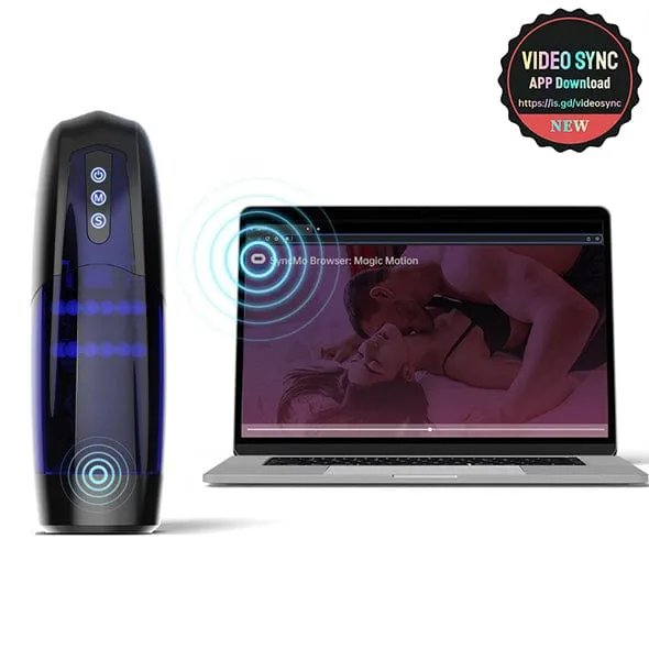 Magic Motion - Xone App-Controlled Interactive Stroker Masturbator (Blue)