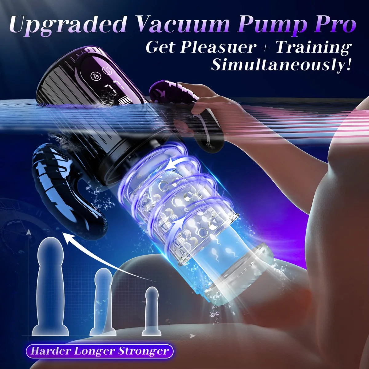 MAIDEN|2025 Hand-Free Auto Sucking Rotaing Thrusting Male Toy