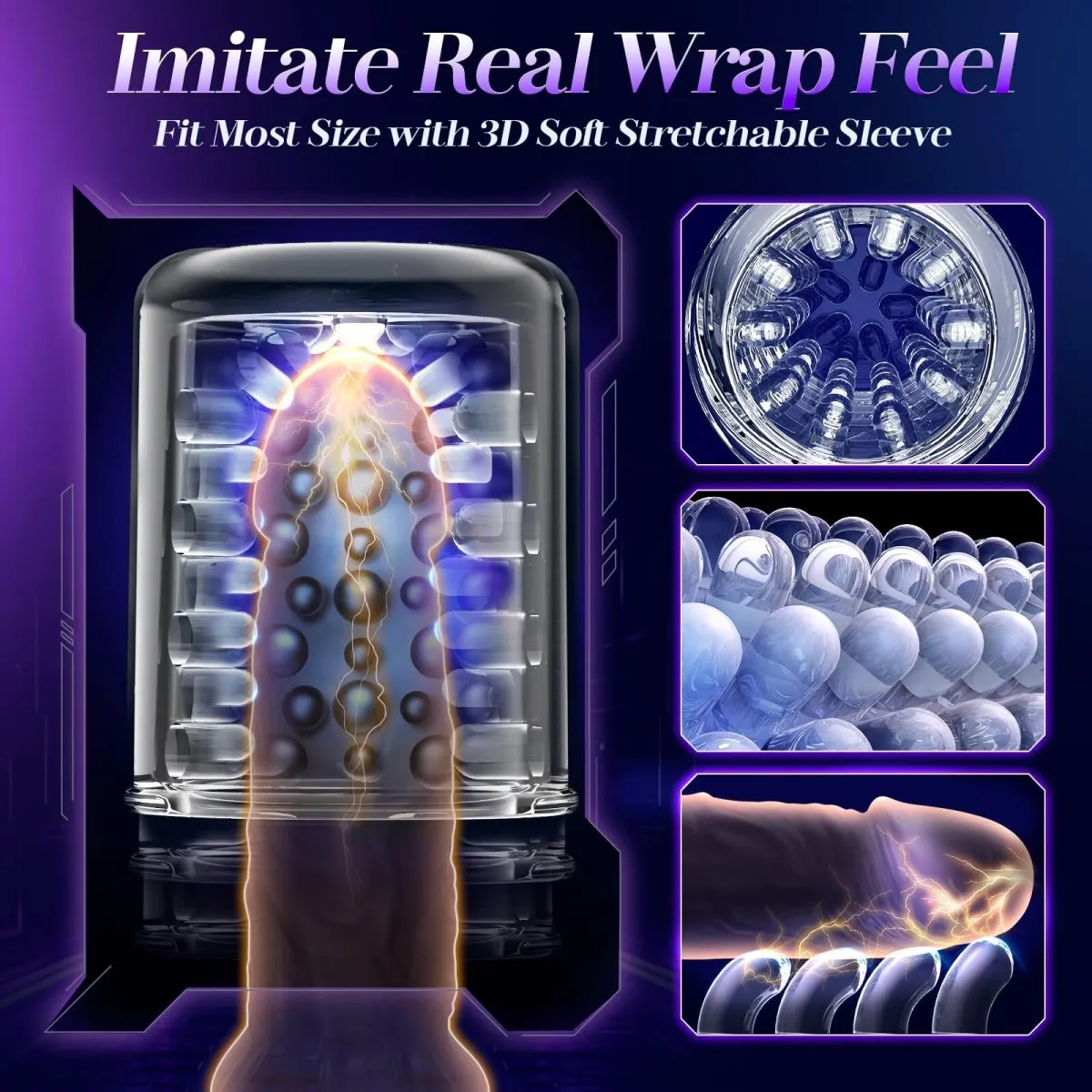 MAIDEN|2025 Hand-Free Auto Sucking Rotaing Thrusting Male Toy