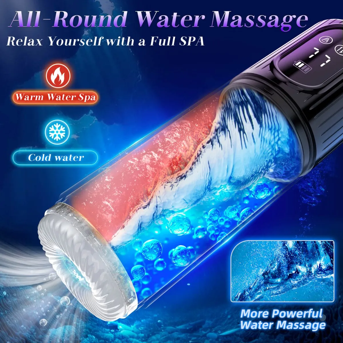 MAIDEN|2025 Hand-Free Auto Sucking Rotaing Thrusting Male Toy