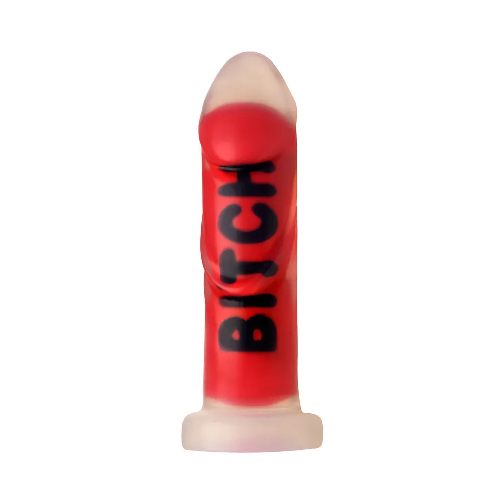 Master Series BITCH Silicone Dildo