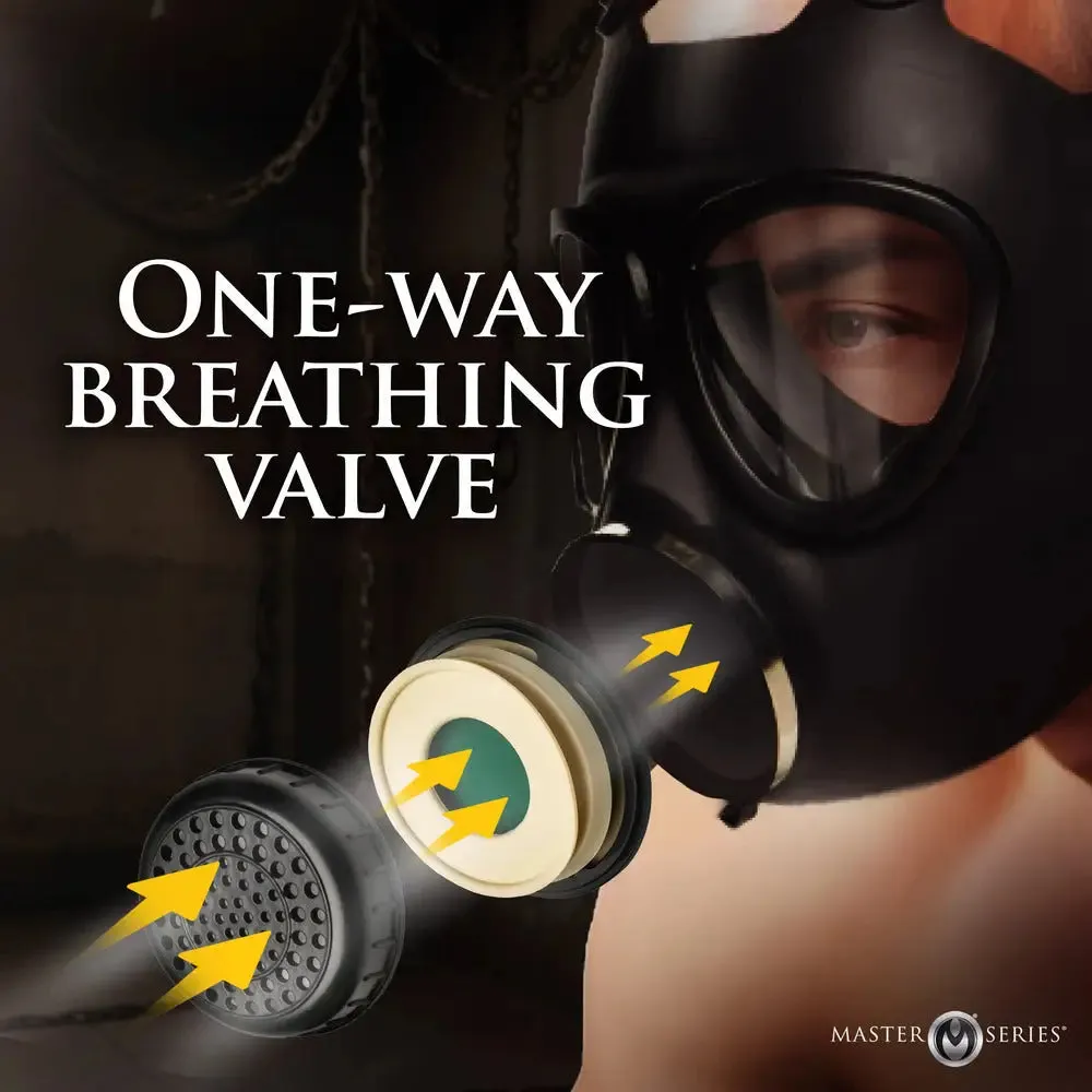 Master Series Inhaler Gas Mask with Bottle