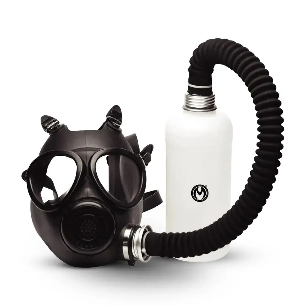 Master Series Inhaler Gas Mask with Bottle