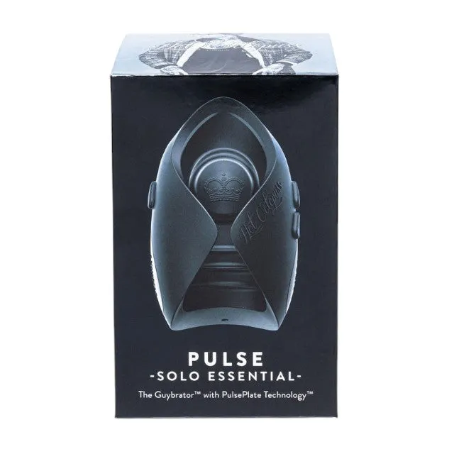 Masturbator automat HOT OCTOPUSS Pulse Solo - The Guybrator. cu 8 funcții de pulsații. 5 funcții de vibrație. negru