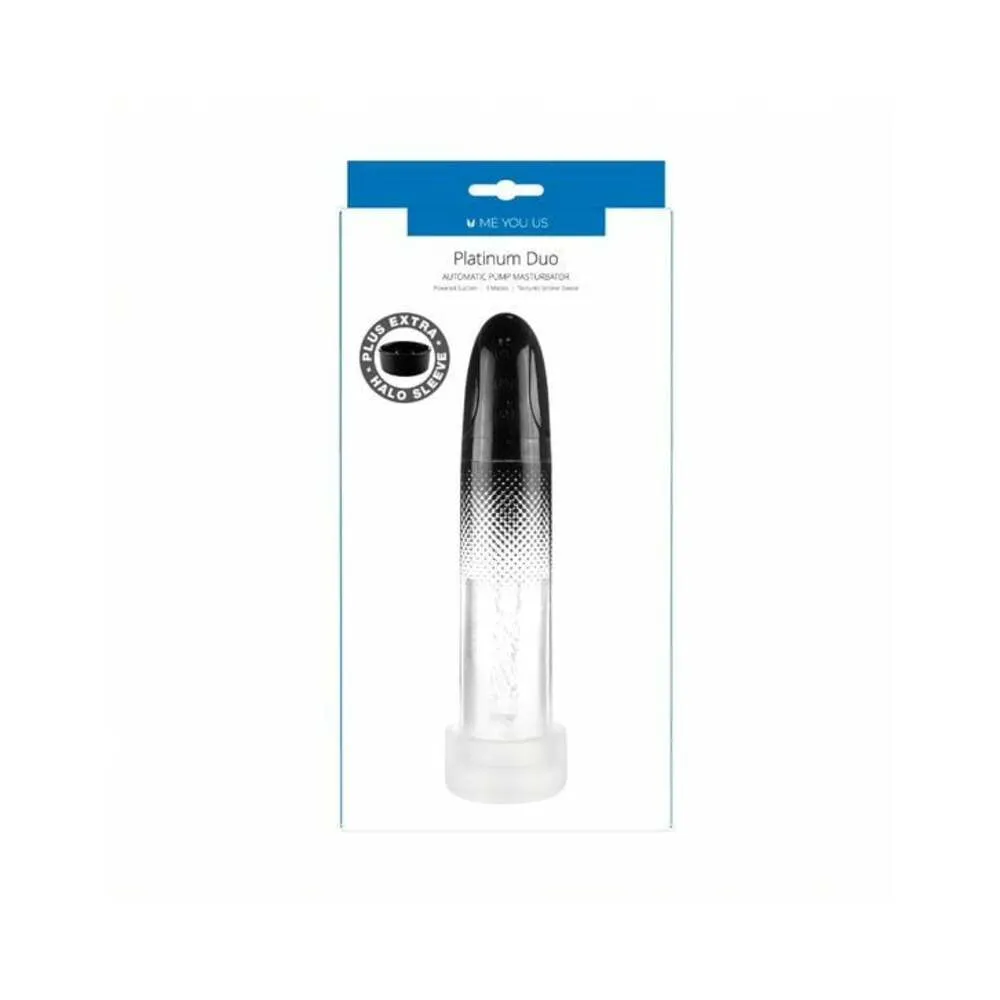 Me You Us Platinum Duo Automatic Pump Masturbator