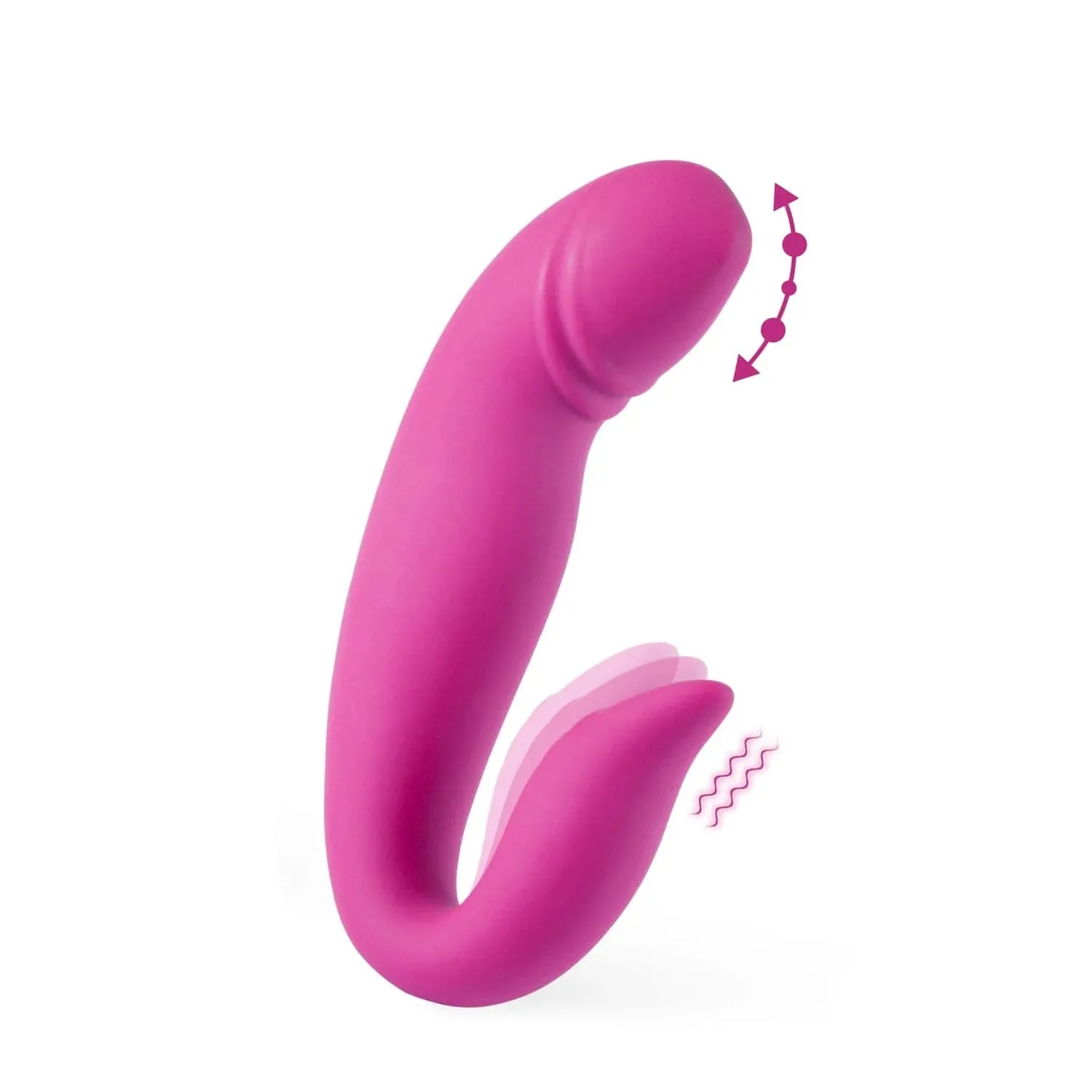 MeadowRomance - Rolling G Spot Vibrator & Clit Stimulator