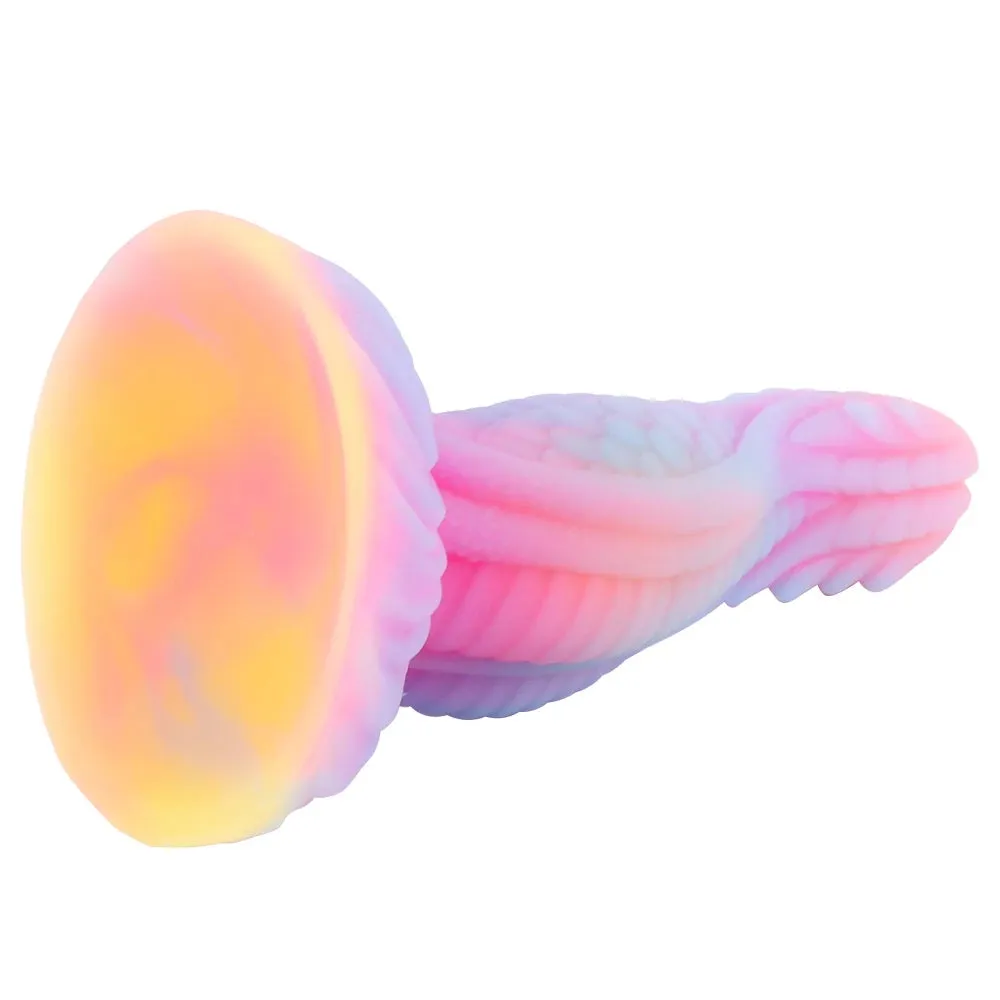 Monster Animal Dildo Butt Plug - Luminous Snake Dildos Big Suction Cup Anal Toy