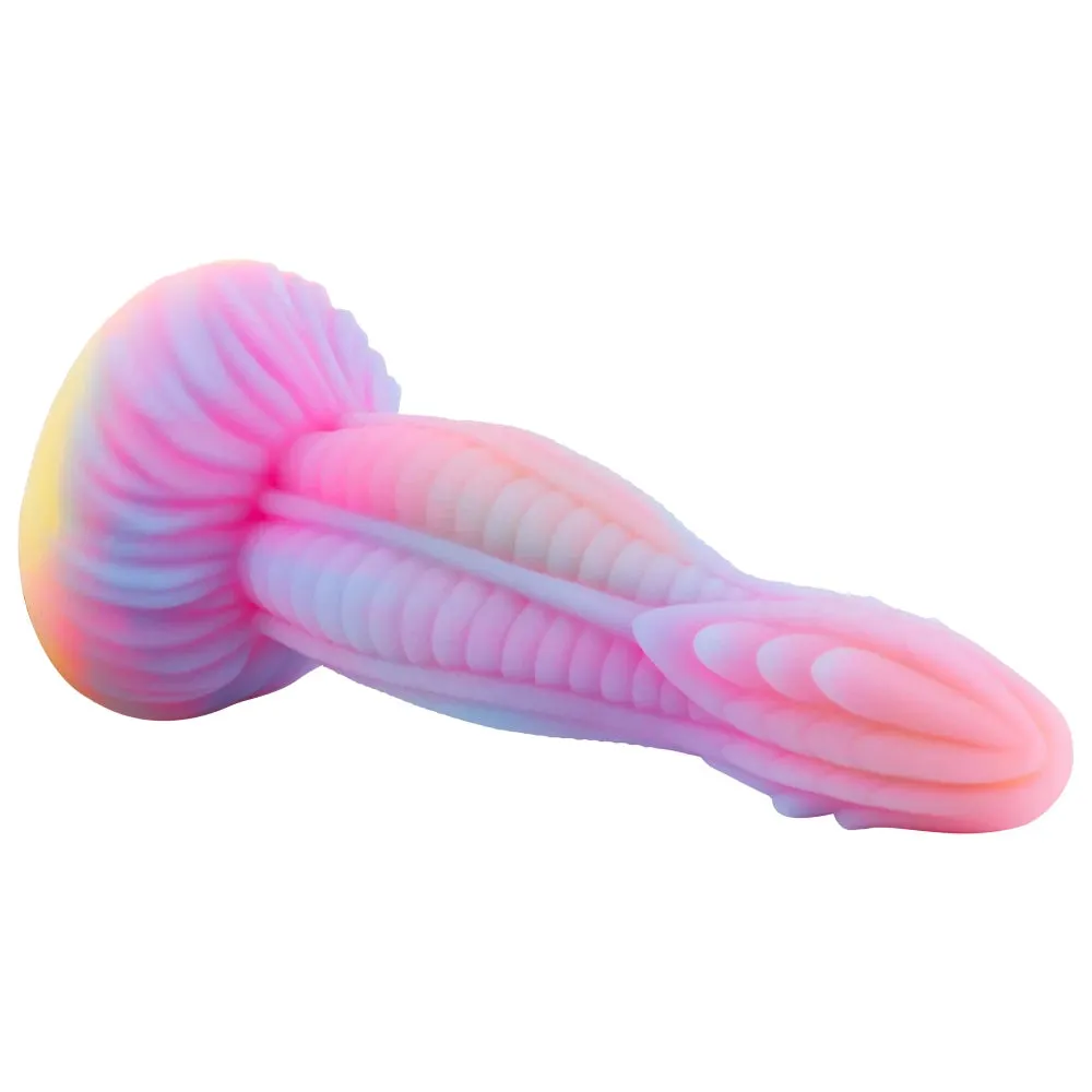 Monster Animal Dildo Butt Plug - Luminous Snake Dildos Big Suction Cup Anal Toy