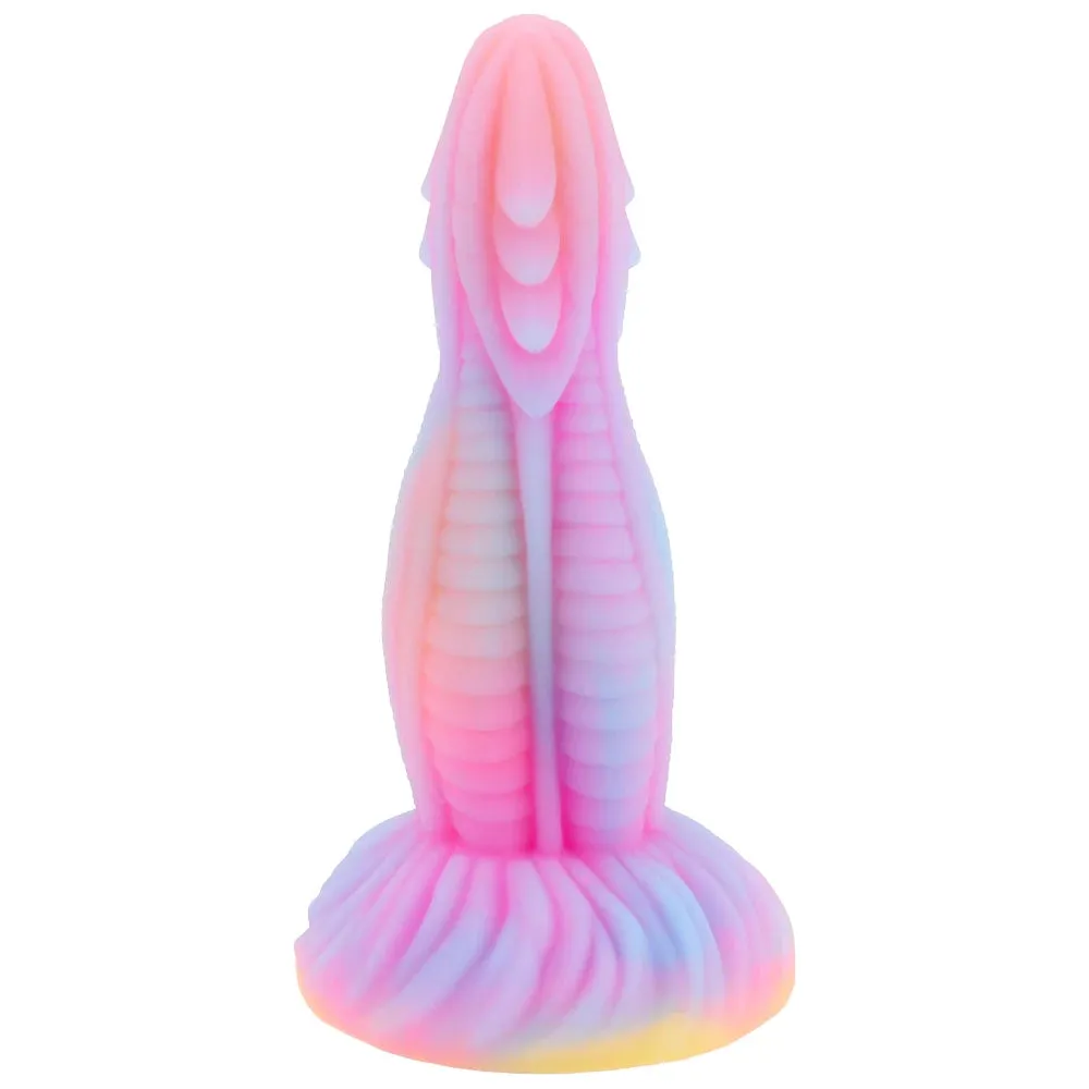 Monster Animal Dildo Butt Plug - Luminous Snake Dildos Big Suction Cup Anal Toy