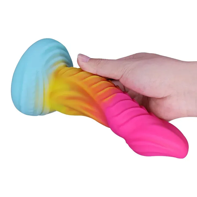 Monster Animal Dildo Butt Plug - Silicone Suction Cup Anal Dildos Sex Toys