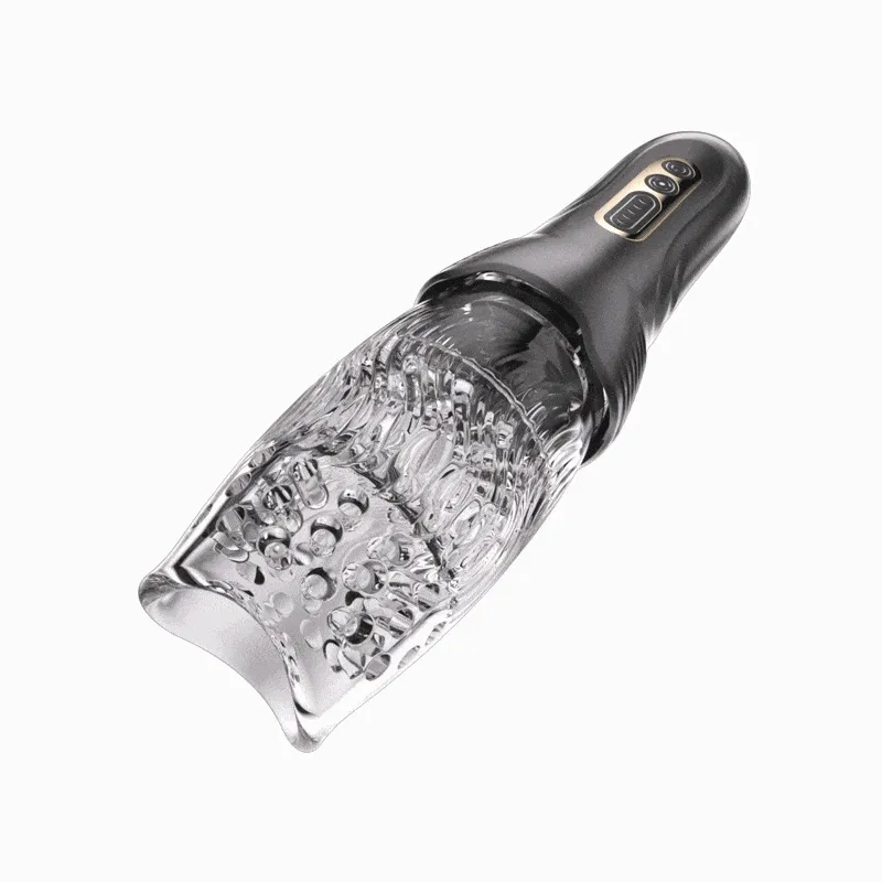 Morningbuds| Thrusting & Rotating Male Masturbator with 10 Vibration Modes