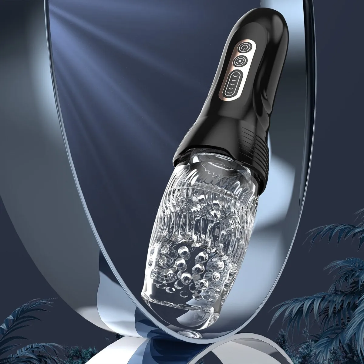 Morningbuds| Thrusting & Rotating Male Masturbator with 10 Vibration Modes