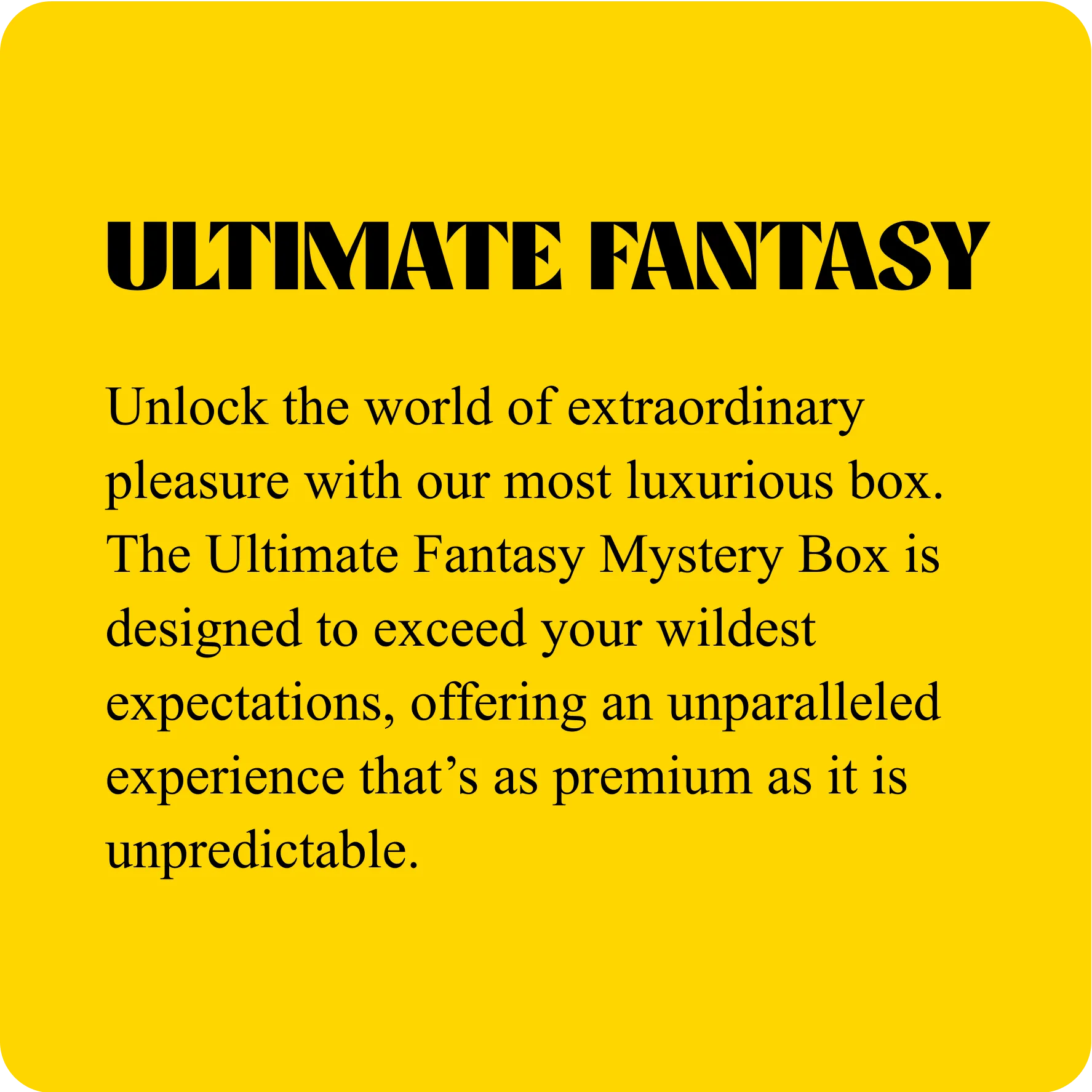 Mystery Box