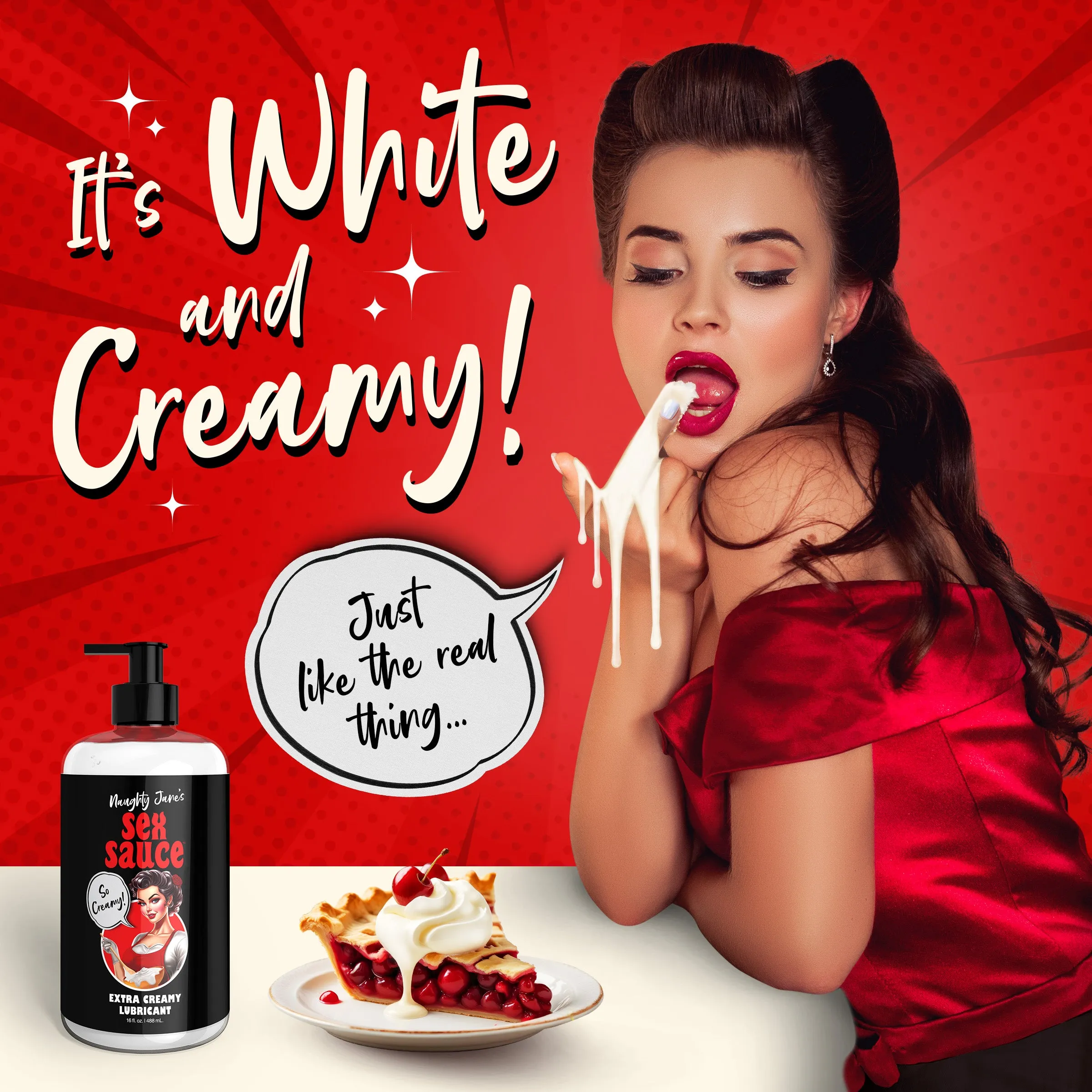 Naughty Janes's Sex Sauce Extra Creamy Lubricant