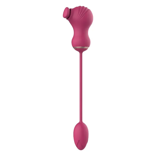 Ou vibrator DREAMTOYS Essentials Tapping Stimulator. pentru stimulare dublă. 7 funcții de tapping. 4 funcții de vibrație. roz