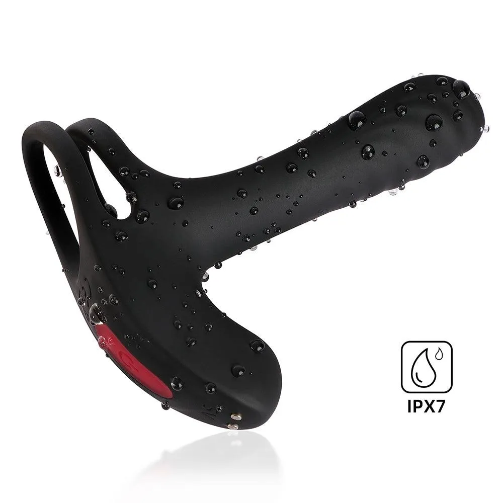 Ox King - Remote-controlled couple masturbator with cock ring