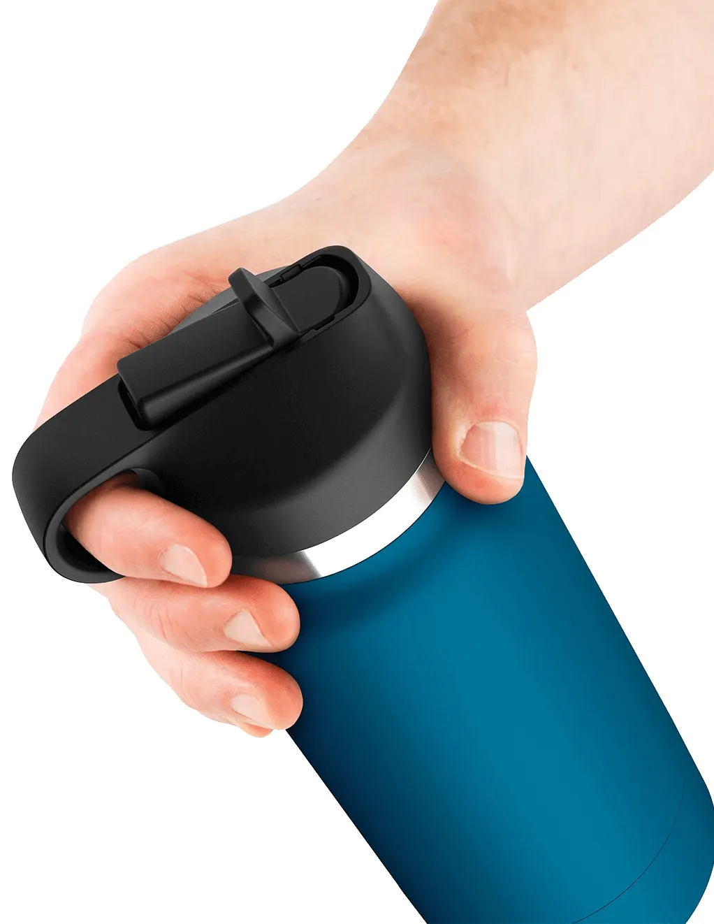PDX Plus Fuck Flask Blue