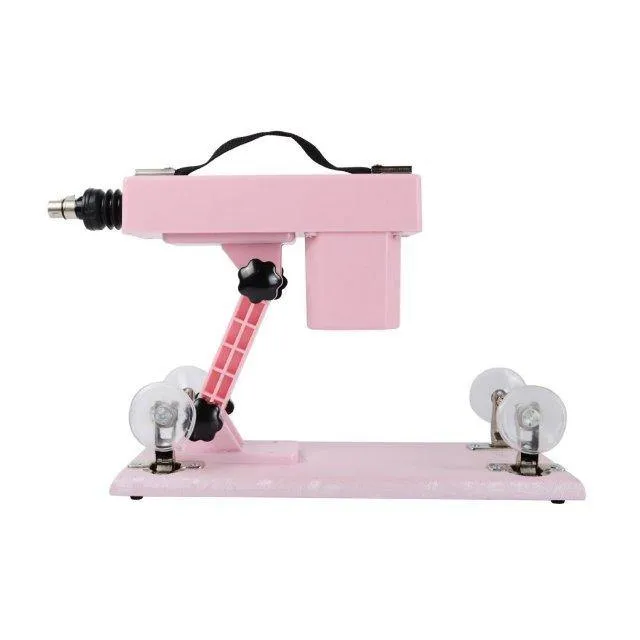 Pink Love Sex Machine Adjustable Speed Thrusting Dildo Female Masturbation
