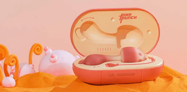 PinkPunch Sunset Mushroom APP Control Vibrator | Loveme Sex