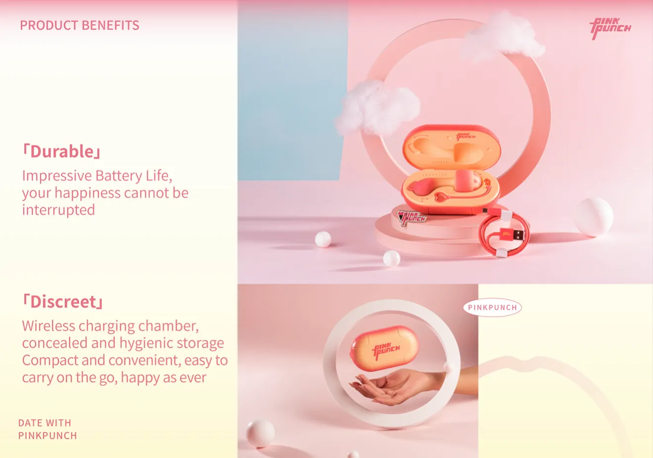 PinkPunch Sunset Mushroom APP Control Vibrator | Loveme Sex