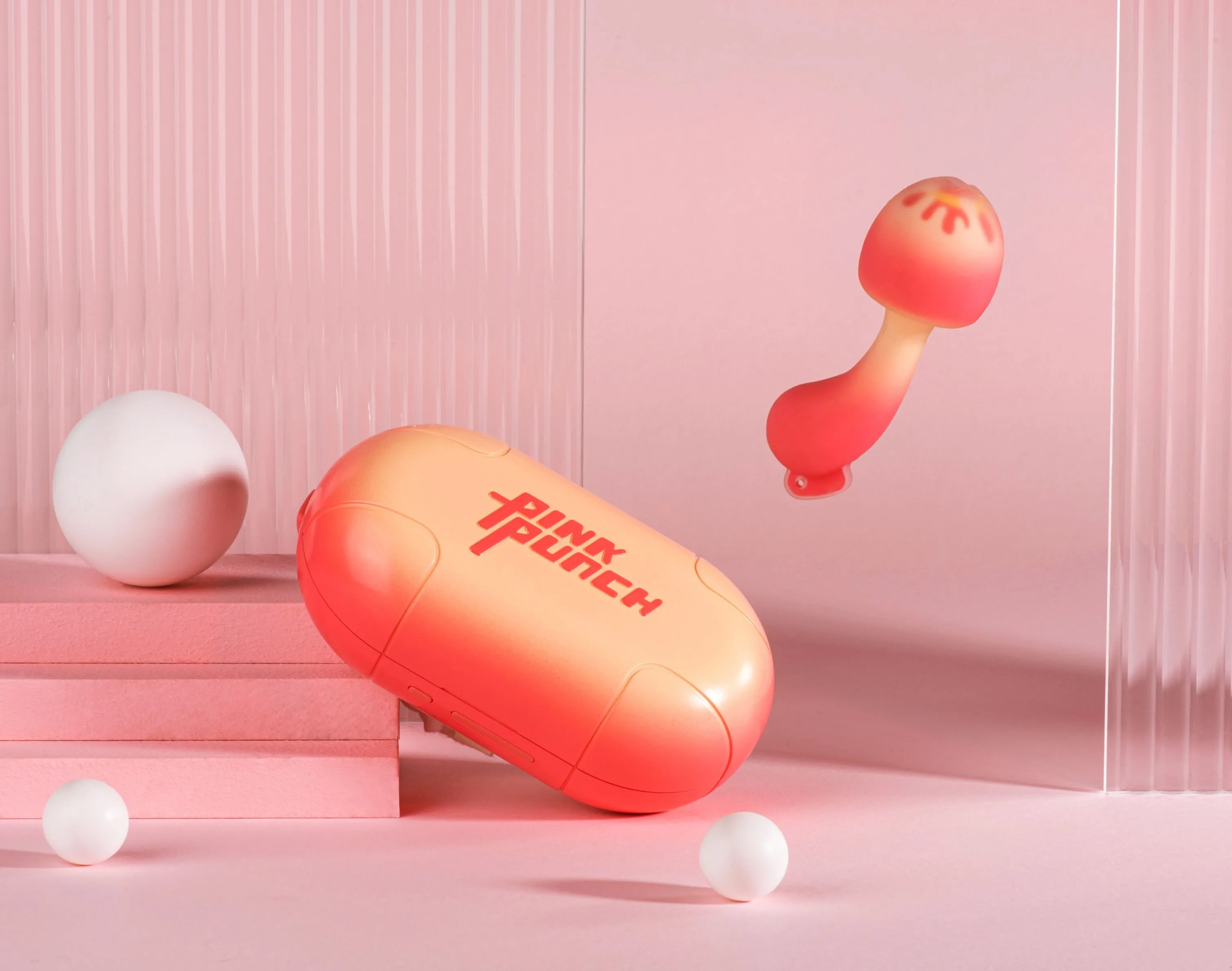 PinkPunch Sunset Mushroom APP Control Vibrator | Loveme Sex