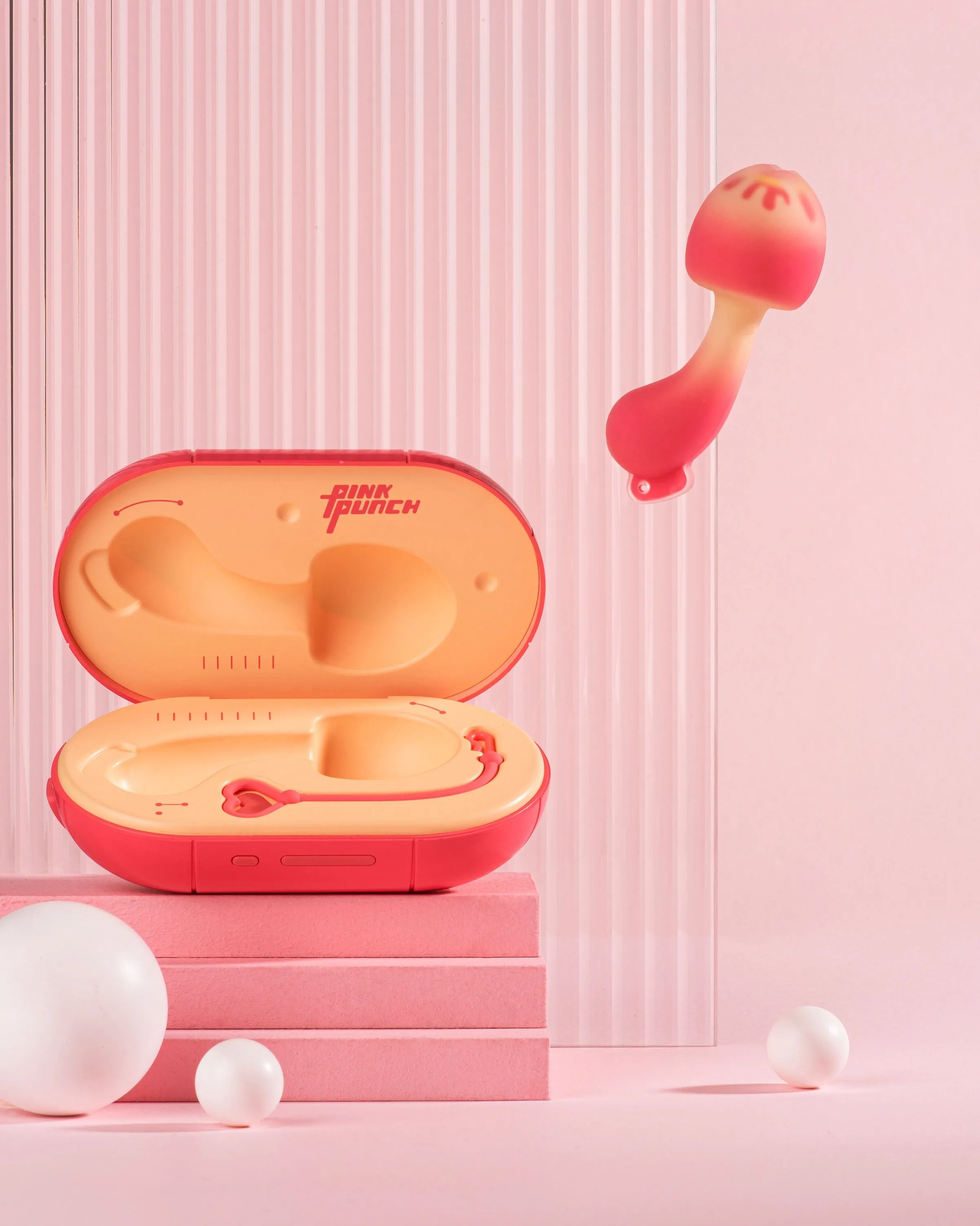 PinkPunch Sunset Mushroom APP Control Vibrator | Loveme Sex