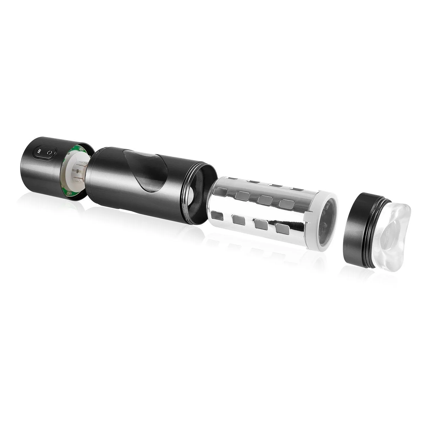 Pipedream - Extreme Rechargeable Roto-Bator Mouth Masturbator (Black)