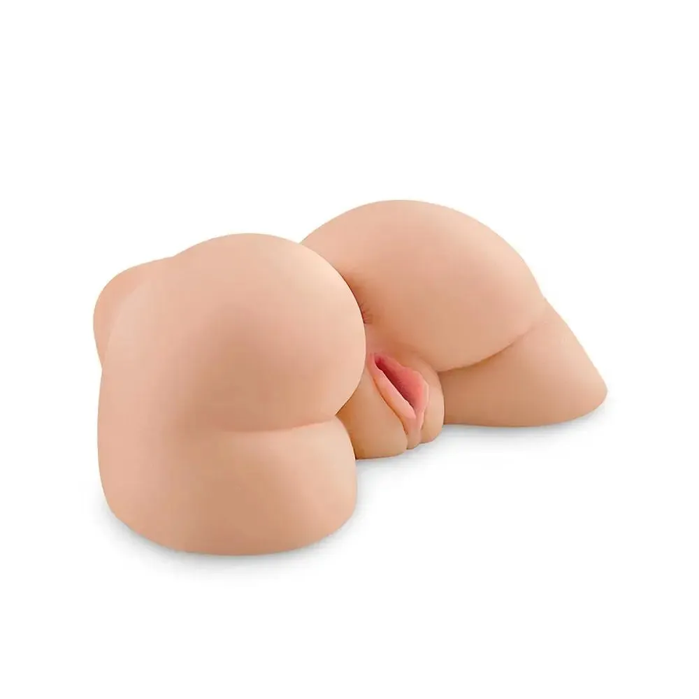 Pipedream Stretchy Realistic Feel Flesh Pink Ass and Pussy Masturbator