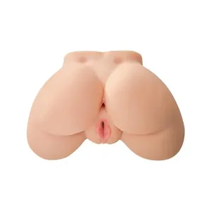 Pipedream Stretchy Realistic Feel Flesh Pink Ass and Pussy Masturbator