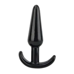 Plug anal LOVING JOY Butt Plug Black. bază în formă de semilună. lungime 11 cm. diametru 2.9 cm. culoare negru