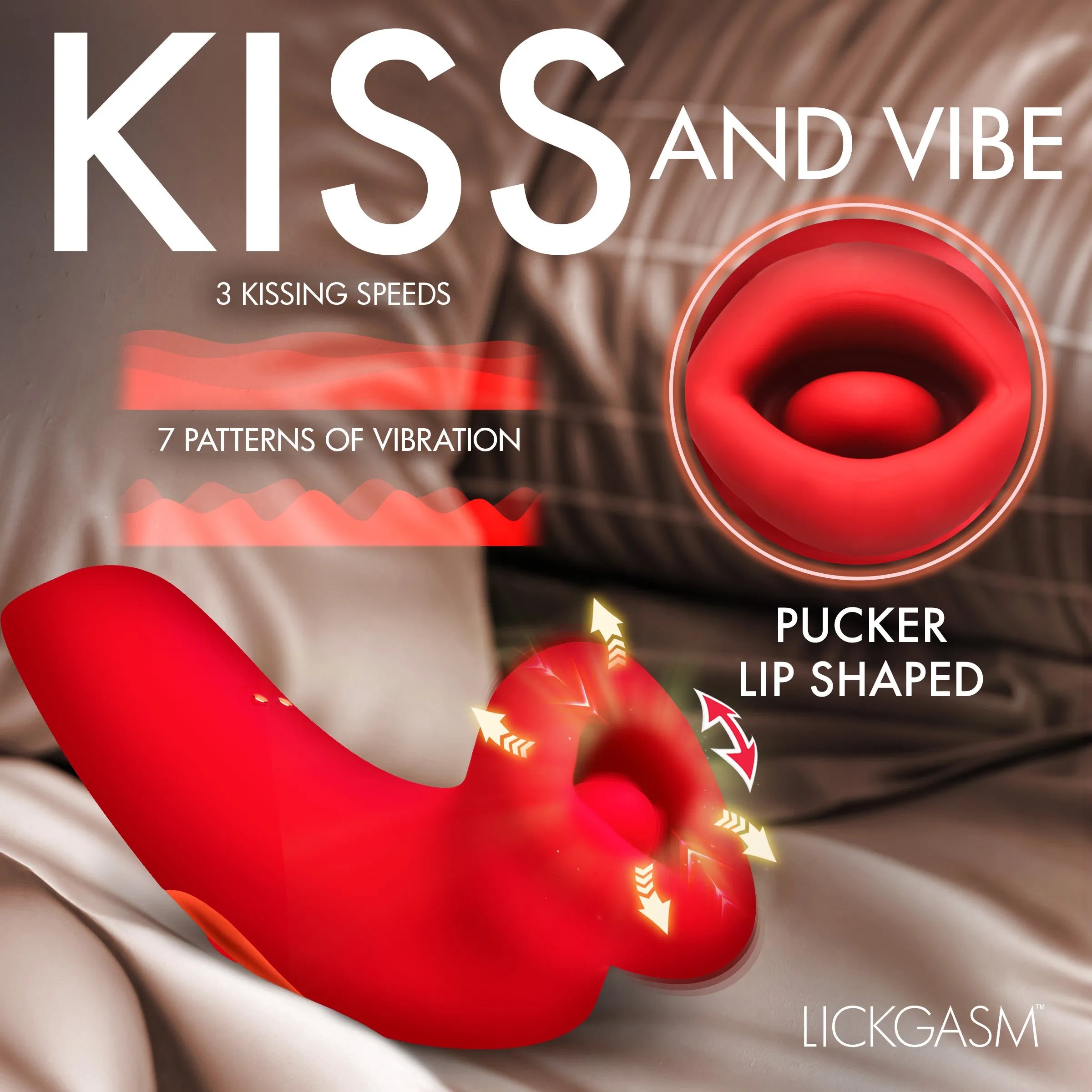 Plump Kiss Sucking And Vibrating Clitoral Stimulator