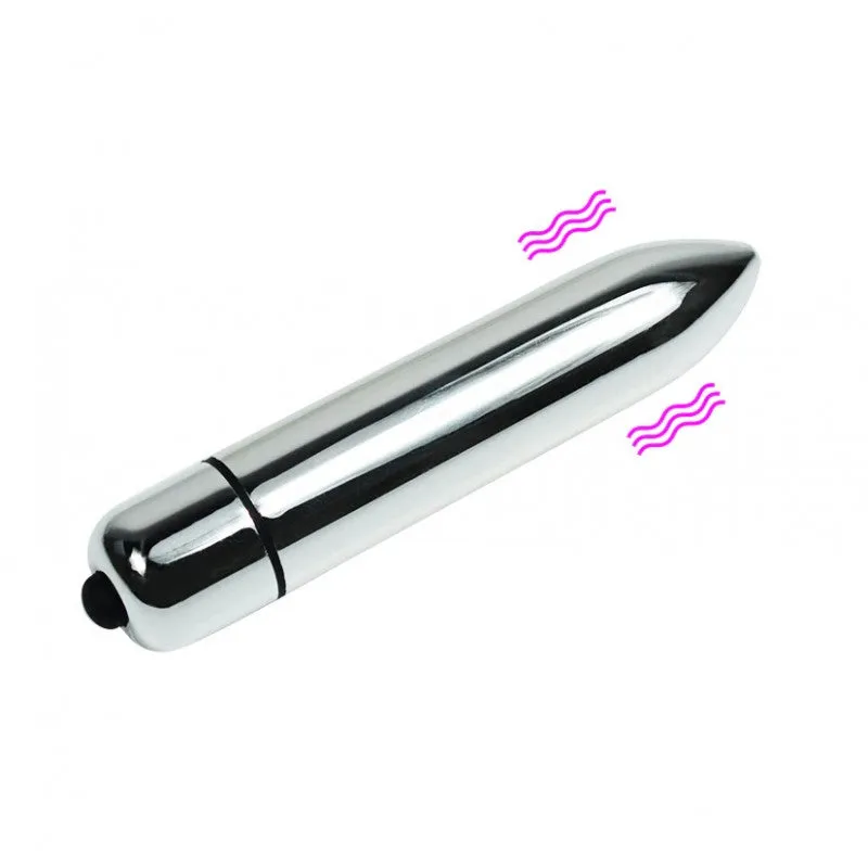 Powerful Bullet Vibrator with 10 Modes Mini Pocket Vagina Stimulator Waterproof Super-Strong Adult Sex Toys for Women