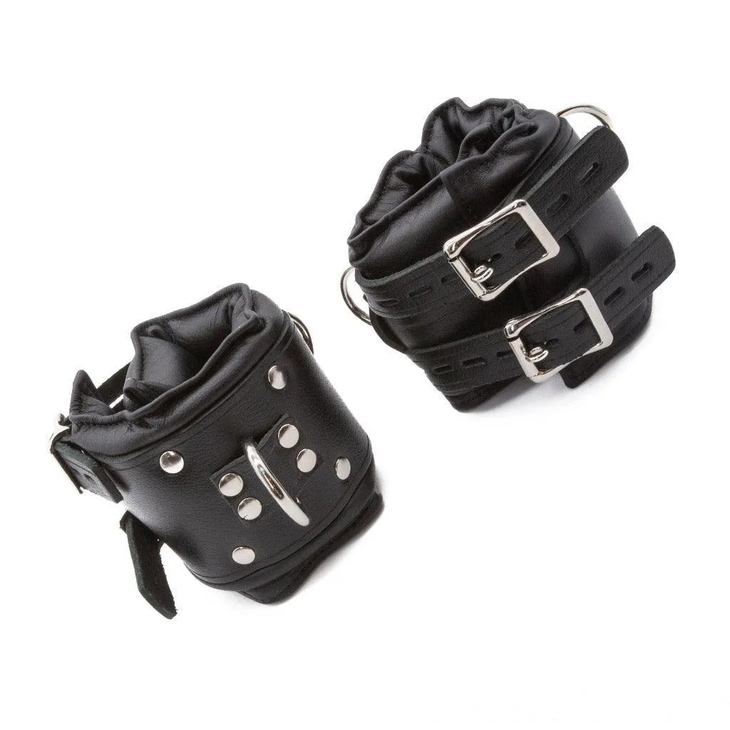 Premium Lockable Dungeon Ankle Cuffs