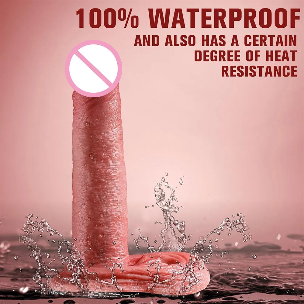 Premium Silicone Cock Sleeve - Lifelike Penis Enlarger Cock Ring Ejaculation Male Sex Toy