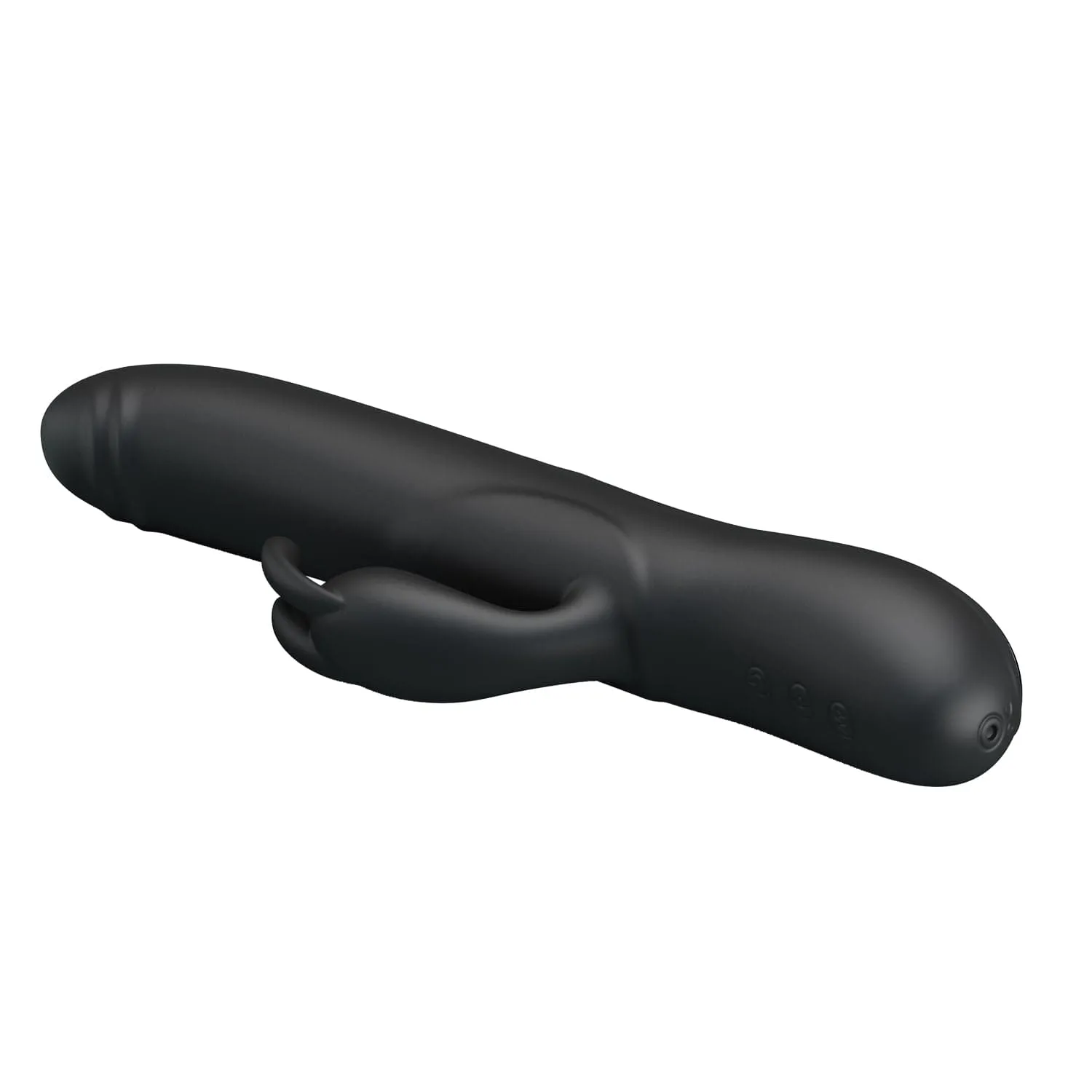 Pretty Love - Colin Vibrating Rotating Rabbit Vibrator (Black)