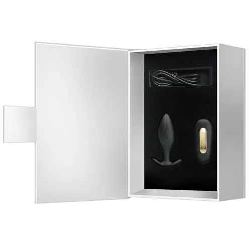 Pretty Love Regina Royal Pleasure Butt Plug Black-Gold