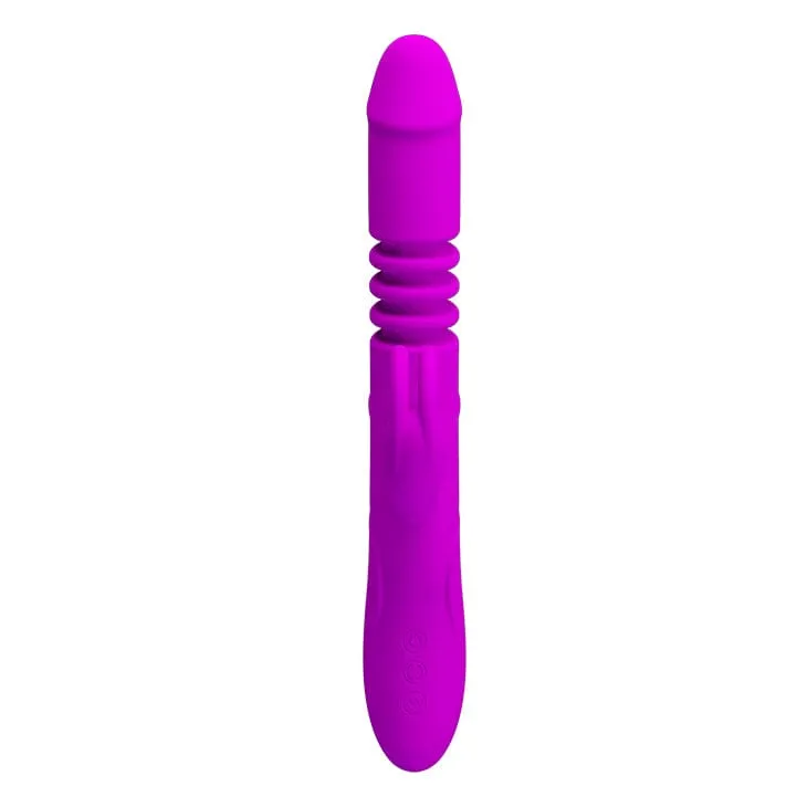 Pretty Love - Ward Rotating Thursting Rabbit Vibrator (Purple)