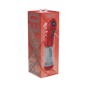 PUMPED StrokeMate Masturbator Metallic Red