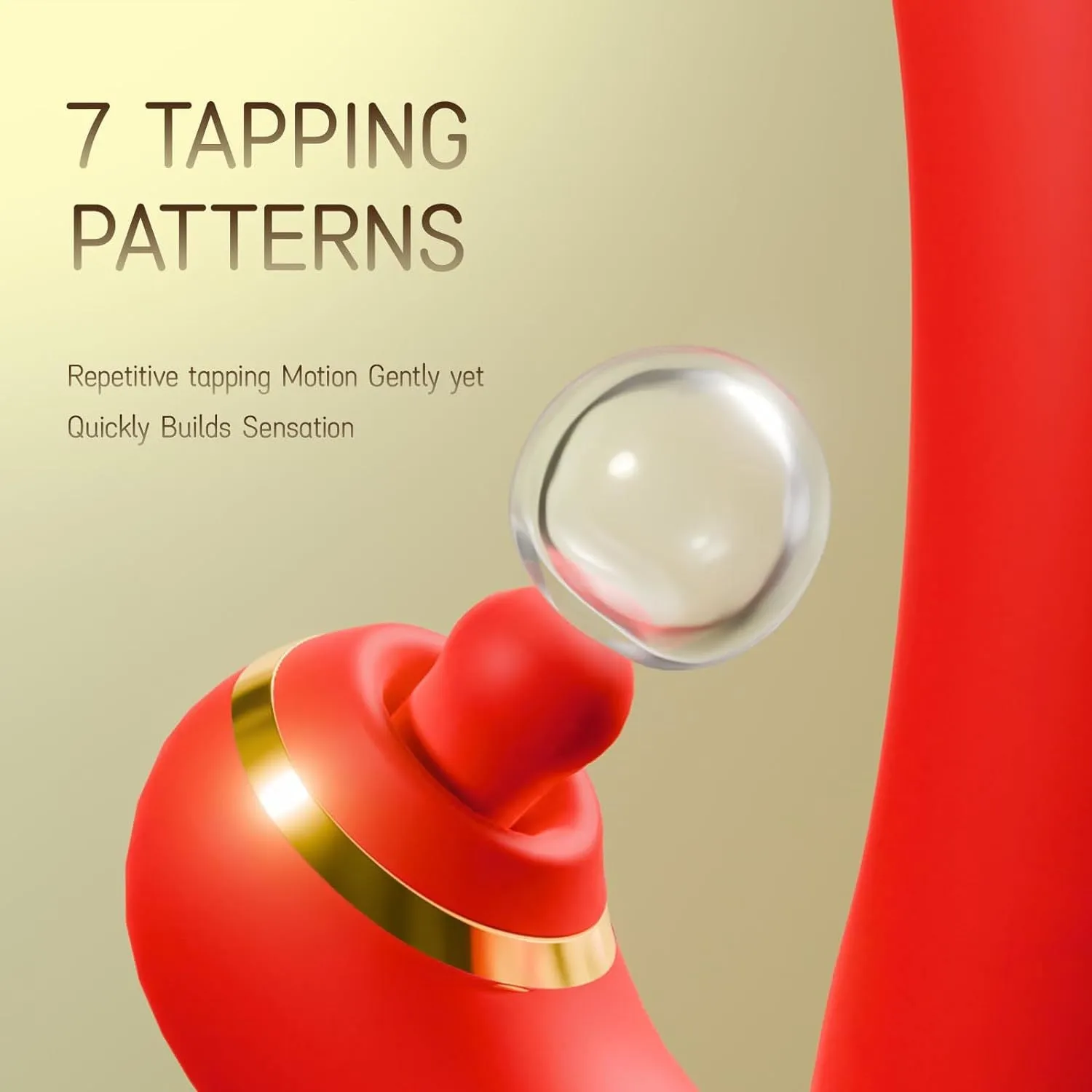 Realistic Dildo Clit Vibrator- G Spot Vibrating Tickle Flapping Clit Tapping Stimulator Female Sex Toys