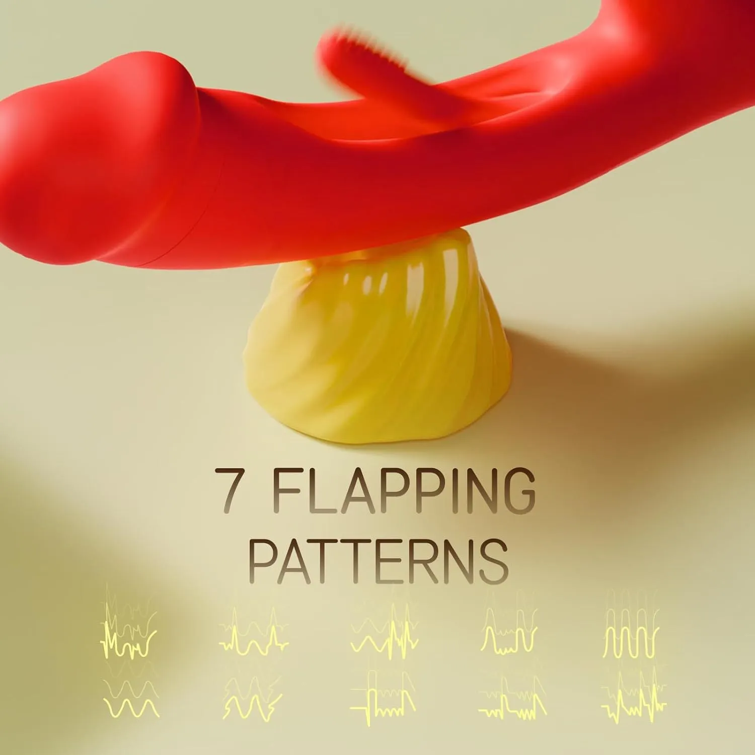 Realistic Dildo Clit Vibrator- G Spot Vibrating Tickle Flapping Clit Tapping Stimulator Female Sex Toys