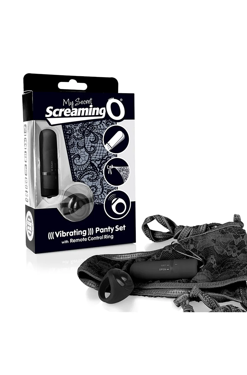 Remote Control Panty Vibe in Black