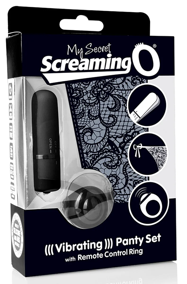 Remote Control Panty Vibe in Black