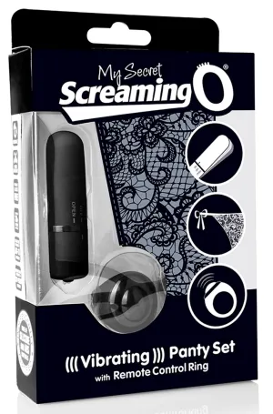 Remote Control Panty Vibe in Black