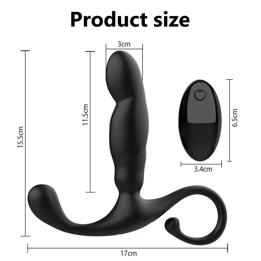 Remote Controlled Prostate Massager - Finger Prostate Massage Anal Plug Sex Toy