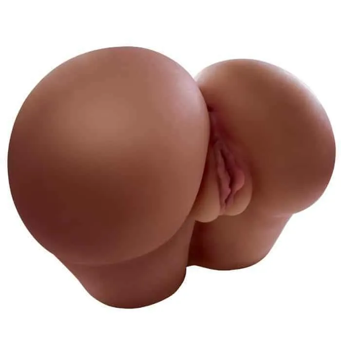 Rimba Bubble Butt Mega Masturbator | Brown | Pussy & Ass | Lifelike | 10 Kg