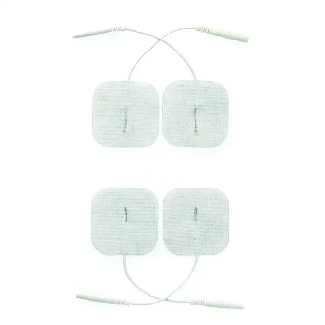 Rimba White Electro Stimulation Set of Four Pads for Couples